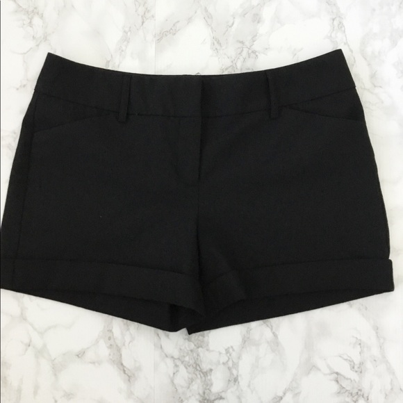 Express design studio black editor shorts size 10 - Picture 1 of 7